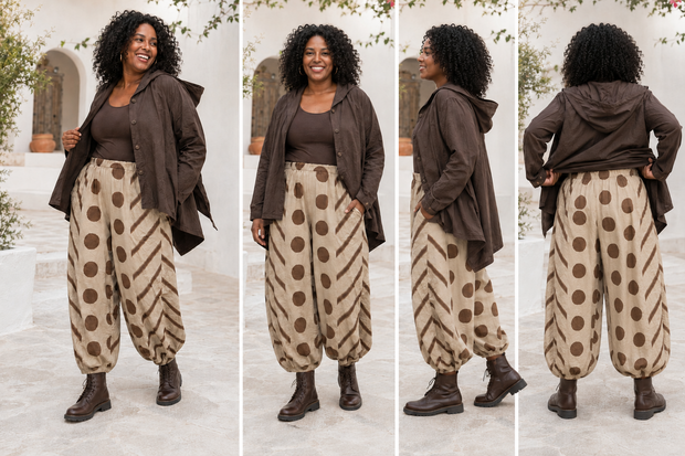 Jersey-Broek-Zand-met-leuke-Printdetails