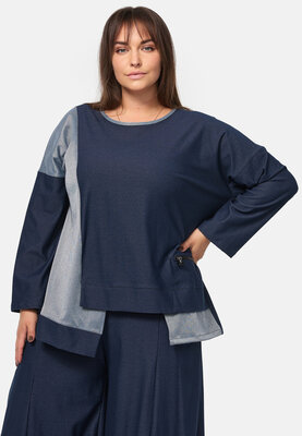 Tuniek/shirt Lara Kekoo denim