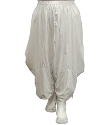 Zouavebroek, wit