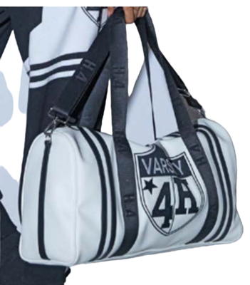 Sporty bag black/white