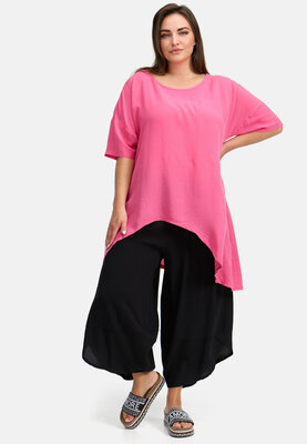 Asymmetrisch shirt 'SUAVE' roze