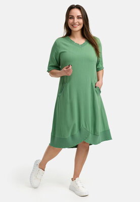 Kekoo jurk 'Velair' groen
