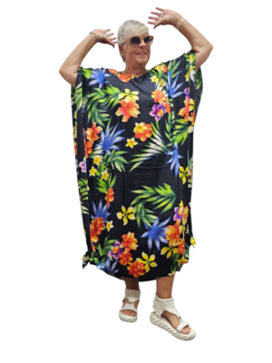 Kaftan 54 blackoryelbigflwr