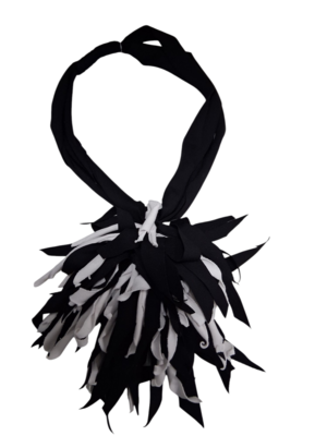 Myrjo ketting zwart-met wit