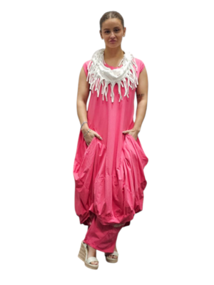 Ballonjurk tricot roze