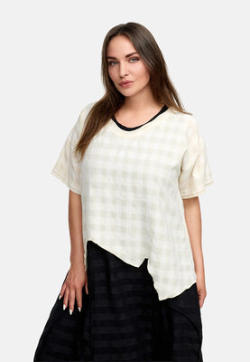 Kekoo shirt 'Vento' creme
