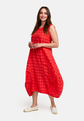 Kekoo jurk 'Vento' rood