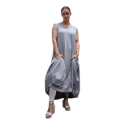 Ballonjurk tricot licht grijs
