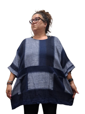 Tuniek La Bass donkerblauw/lichtblauw