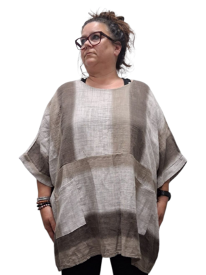 Tuniek La Bass bruin/taupe