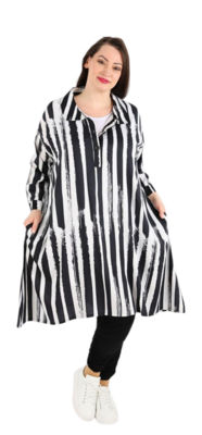 Zomerblouse Aline  in lichte popeline kwaliteit