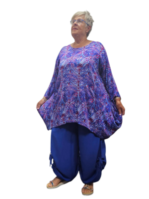 Tuniek Loes 04 blueredblk