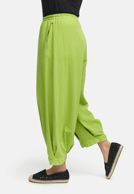 Kekoo linnen ballonbroek Venti groen