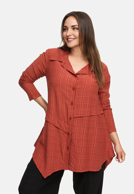Soepel vallende aparte blouse terra
