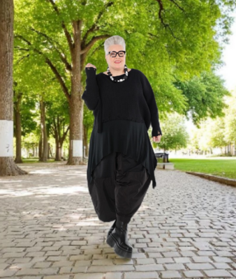 Korte trui Ella zwart