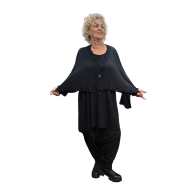 Vest Bella  zwart