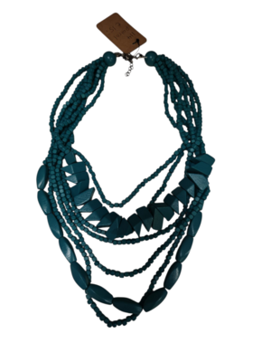 Houten kralen ketting patrol