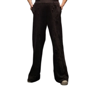 Aparte broek kastanje