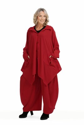 Glamour jasje/blouse rood