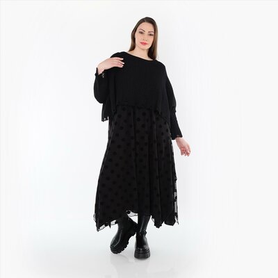 Mouwloze tuniek Sophia dots