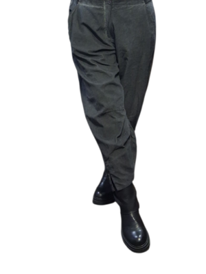 Broek Luuka antraciet babyrib