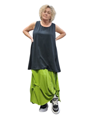 Topje mouwloos  zwart