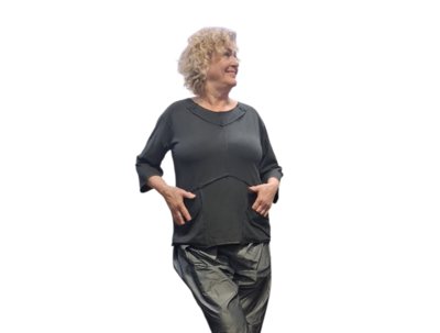 Tuniek/shirt Luuka  antraciet