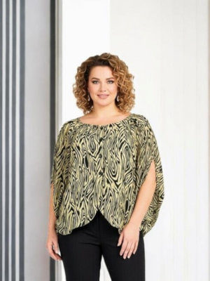 blouse amy 47 yellow/black golf