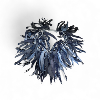 Leuke fantasie ketting denim