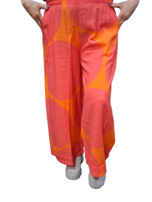 Broek Kekoo oranje/rood