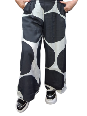 Broek Kekoo zwart/wit