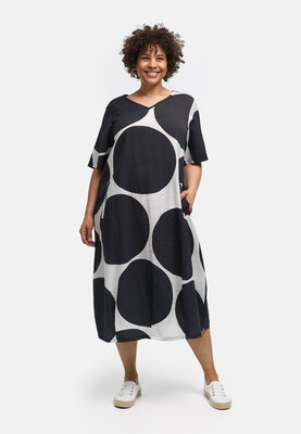 Kekoo jurk zwart/wit