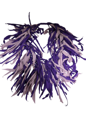 Handgemaakte  ketting purple