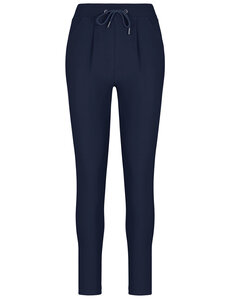 Comfortabele, broek, Navy met veter